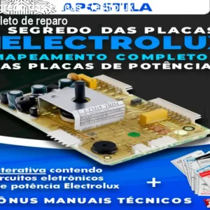 Apostila Segredo das Placas Electrolux – Guia completo de reparo
