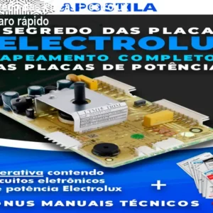 Apostila Segredo das Placas Electrolux – Guia de reparo rápido