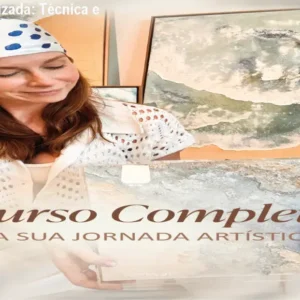 Curso Arte Texturizada: Técnica e Arteterapia