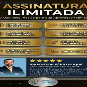 Assinatura Ilimitada Decorando Lei Seca – Acesso total