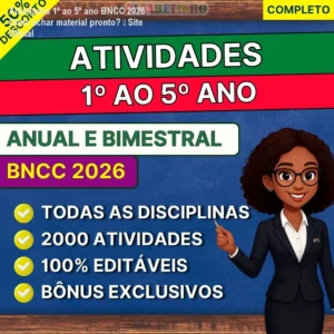 Atividades 1º ao 5º ano BNCC 2026 – Onde achar material pronto? – Site Oficial