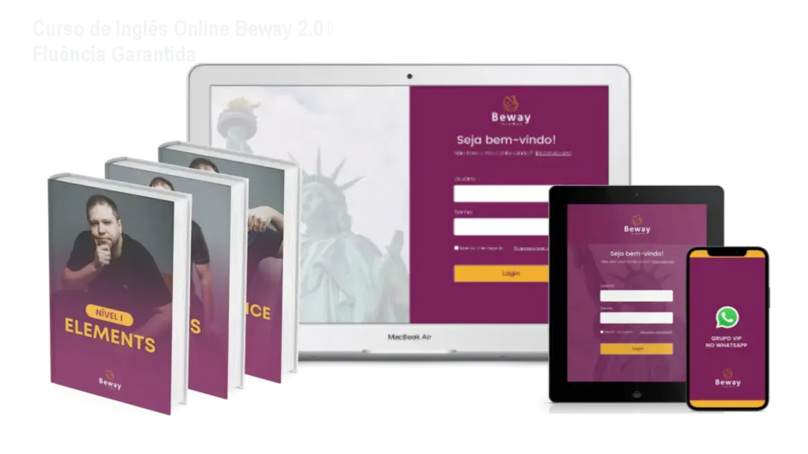 Curso de Inglês Online Beway 2.0 – Fluência Garantida 1 Curso de Inglês Online Beway 2.0 – Fluência Garantida