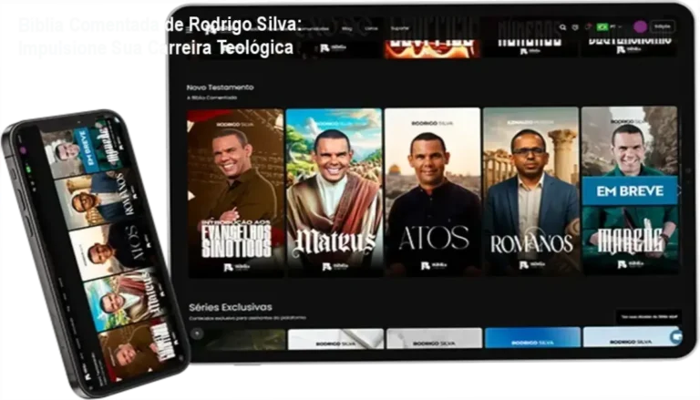 Bíblia Comentada Rodrigo Silva – aplicação prática para carreira acadêmica e profissional