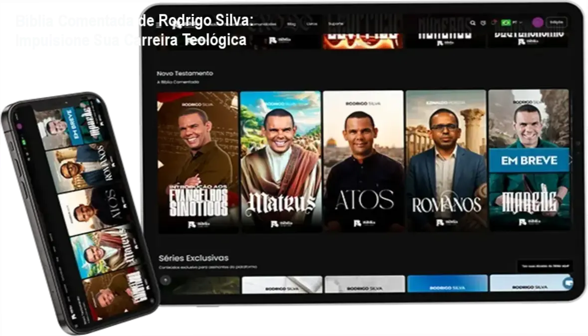 Bíblia Comentada Rodrigo Silva – aplicação prática para carreira acadêmica e profissional