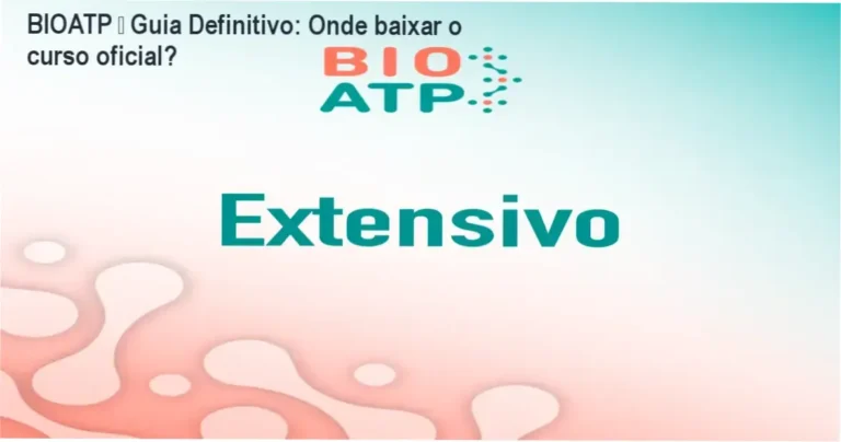 Imagem ilustrando a página oficial de download do curso BIOATP de Biologia