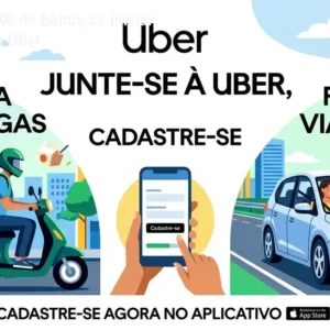 Ganhe até R$ 400 de bônus ao iniciar como motorista Uber