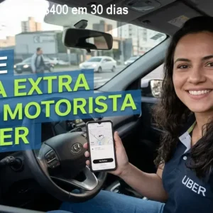 Bônus Uber Entregas: R$400 em 30 dias
