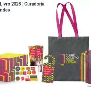 Box Clube do Livro 2026 – Curadoria Premium + Brindes