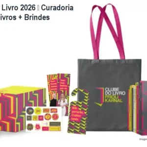 Box Clube do Livro 2026 – Curadoria Premium 10 Livros + Brindes