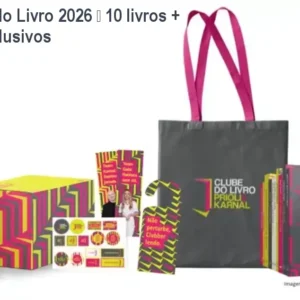 Box Clube do Livro 2026 – 10 livros + brindes exclusivos