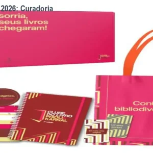 Box Clube do Livro 2026: Curadoria Premium + Brindes