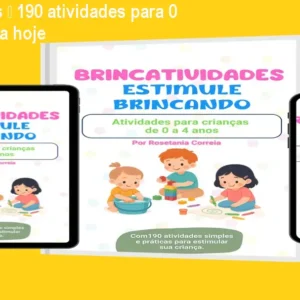 Brincatividades – 190 atividades para 0 a 4 anos – Oferta hoje