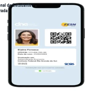 Carteirinha Nacional de Estudante Digital - Meia Entrada