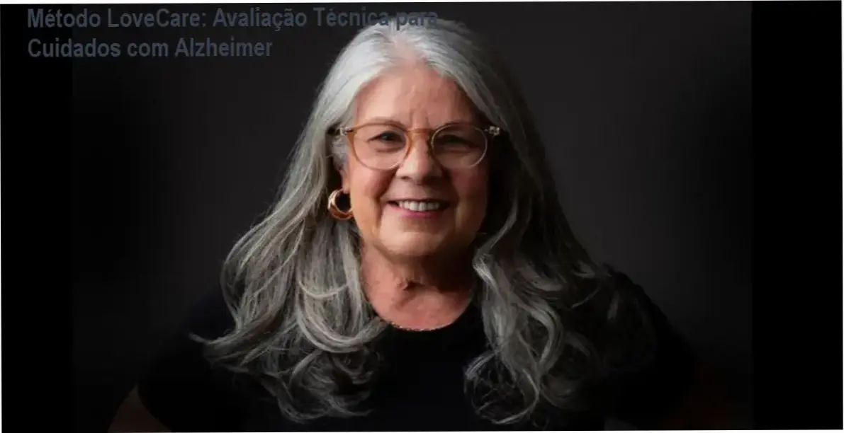 Tela do curso Método LoveCare mostrando módulos de cuidados com Alzheimer