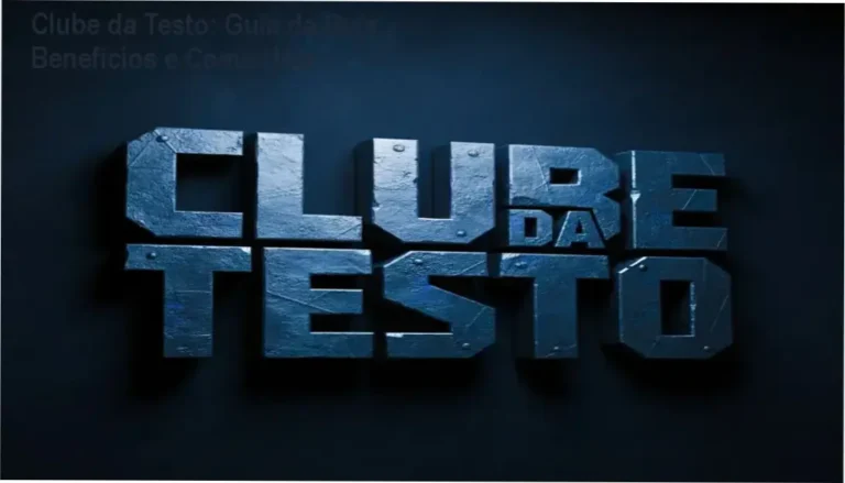Imagem ilustrativa da bula do Clube da Testo destacando benefícios para energia e testosterona
