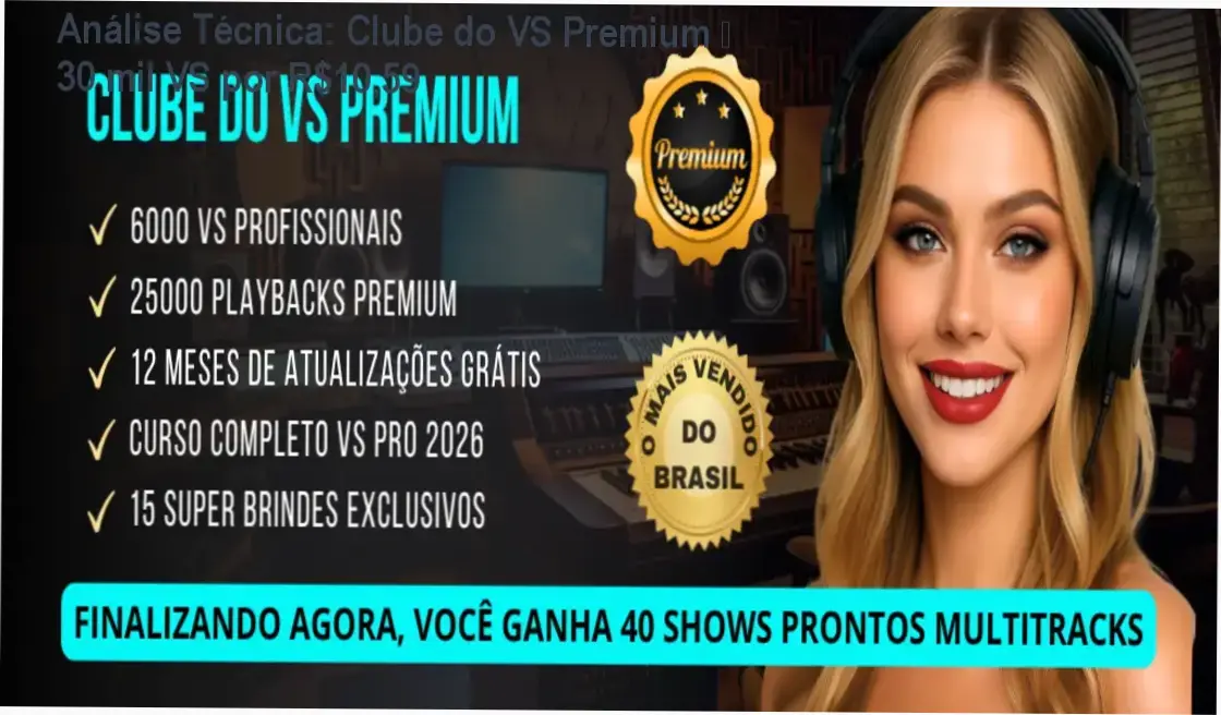 Tela do Clube do VS Premium mostrando biblioteca de VS e oferta promocional