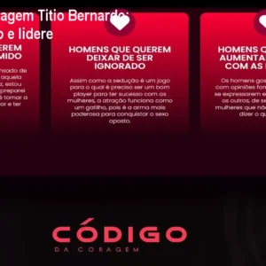 Código da Coragem Titio Bernardo: supere o medo e lidere