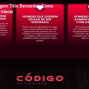 Código da Coragem Titio Bernardo – Como superar medo e liderar