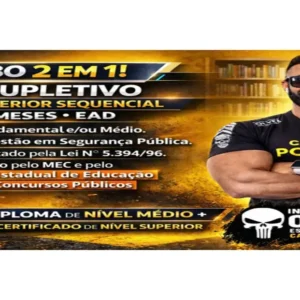 Combo 2 em 1: Diploma Rápido em Segurança e RH