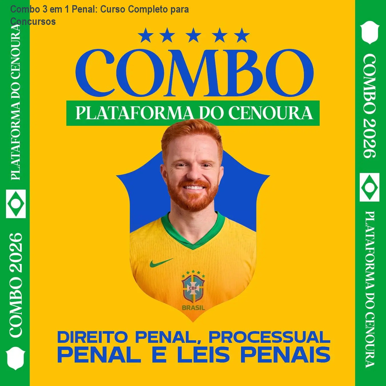 Combo 3 em 1 Penal: Curso Completo para Concursos 1 Combo 3 em 1 Penal: Curso Completo para Concursos
