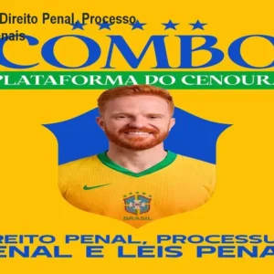 Combo 3 em 1 Direito Penal, Processo Penal e Leis Penais