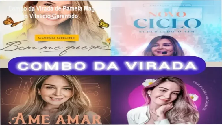 Combo da Virada de Pamela Magalhães – acesso vitalício