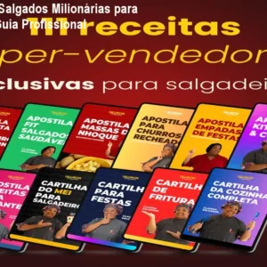 Receitas de Salgados Milionárias para Máquinas – Guia Profissional
