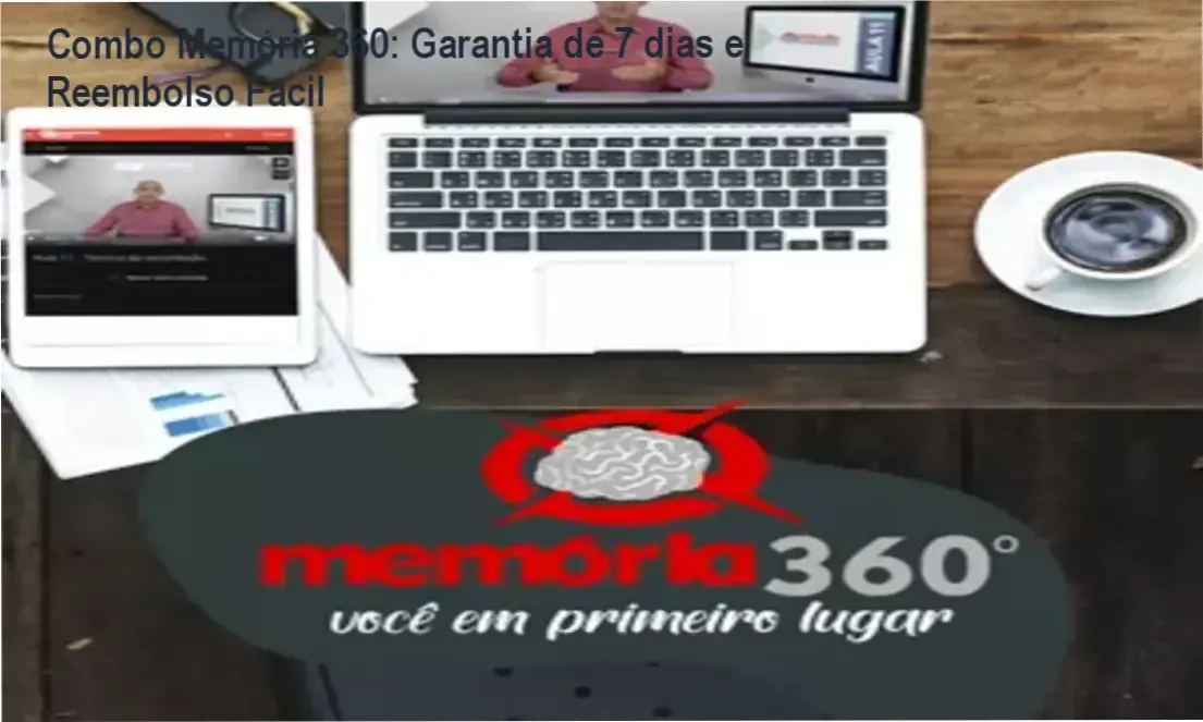 Combo Memória 360 de Renato Alves – política de reembolso, cancelamento e garantia