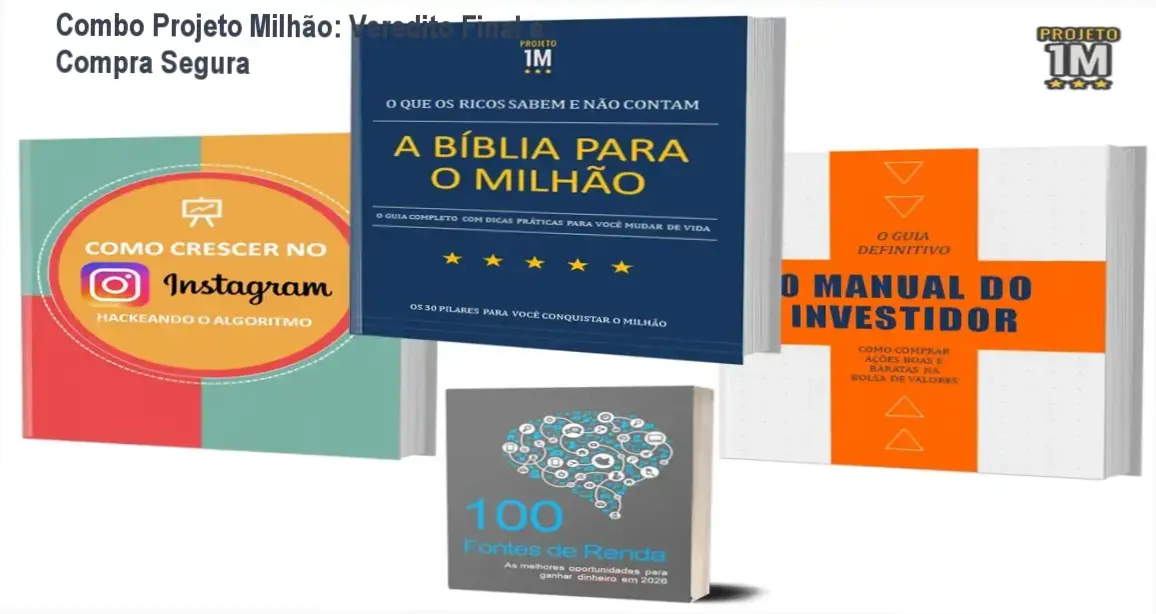 Combo Projeto Milhão conclusão, recomendação de compra
