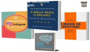 Imagem do Combo Projeto Milhão com e-books de finanças, Instagram e investimento
