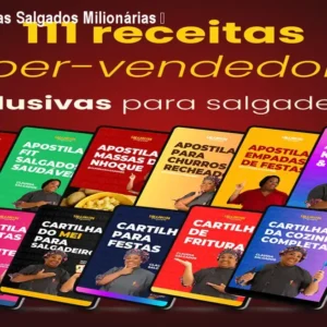 Combo Receitas Salgados Milionárias – Fature Alto Já