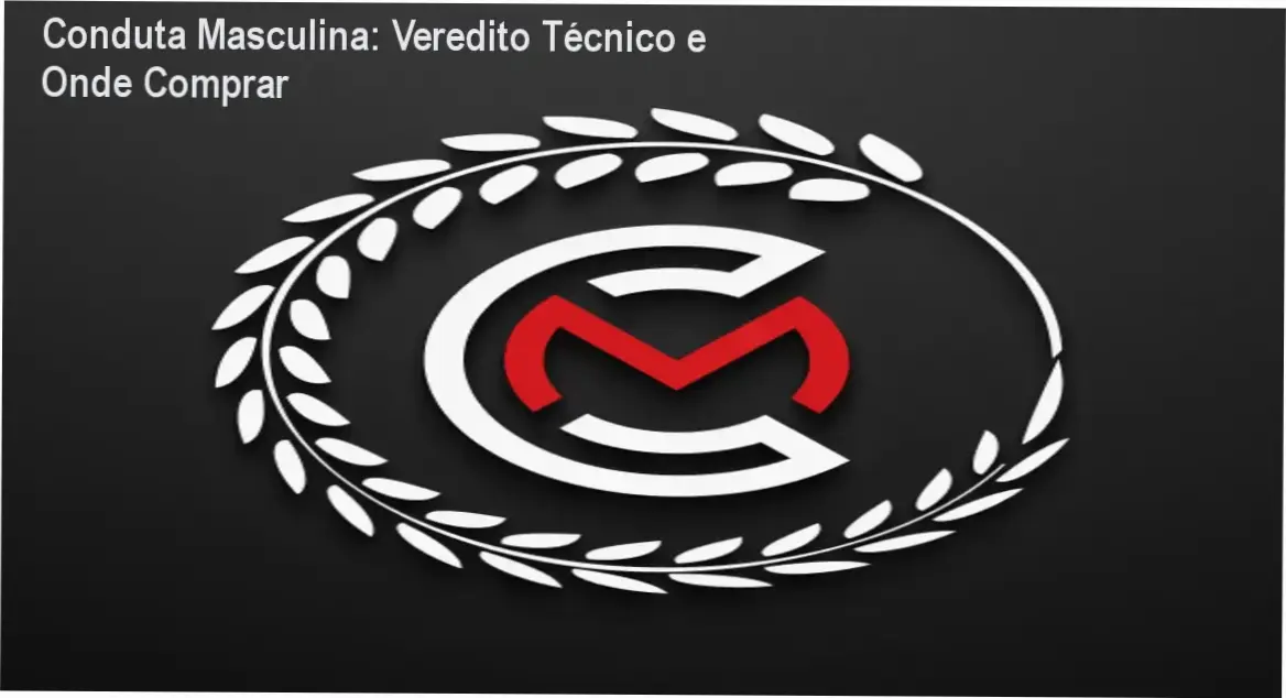 Imagem promocional do curso Conduta Masculina destacando oferta oficial