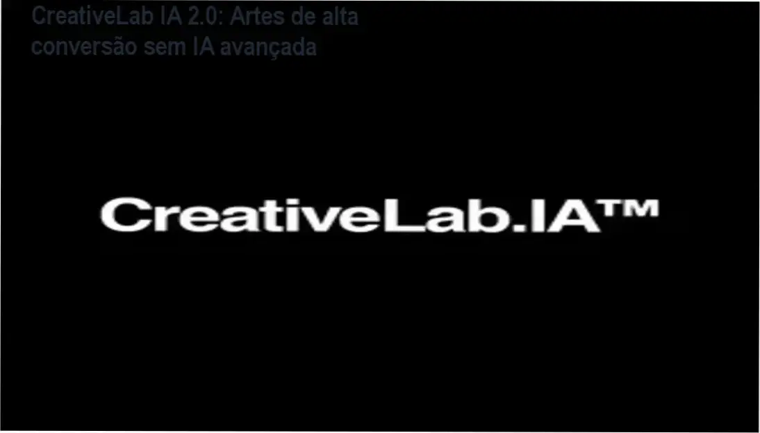 CreativeLab IA 2.0 em destaque, mostrando a promoção e onde adquirir