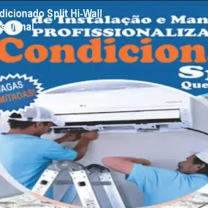 Curso de Ar Condicionado Split Hi-Wall – Instalação Profissional