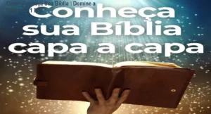 Curso Conheça Sua Bíblia com suporte via WhatsApp, permitindo dominar toda a Bíblia em 1 mês