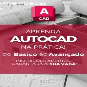 Curso de AutoCAD Online – Certificado e Acesso Vitalício