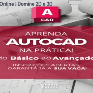 Curso AutoCAD Online – Domine 2D e 3D em 30h