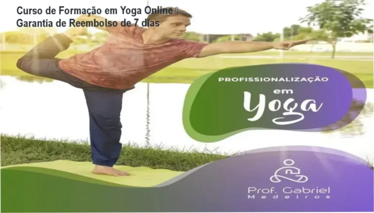 Curso de Formação em Yoga Online – Gabriel Medeiros | garantia de reembolso de 7 dias