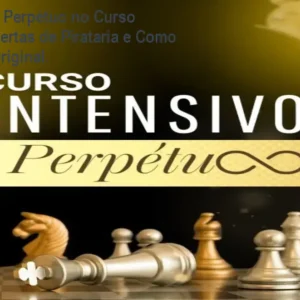 Intensivo do Perpétuo no Curso Intensivo: Alertas de Pirataria e Como Comprar o Original.