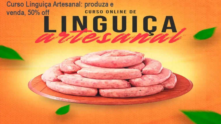 Curso Linguiça Artesanal: produza e venda, 50% off 3 Imagem do Curso Linguiça Artesanal mostrando MR Virtus ensinando a produção de linguiças artesanais para iniciantes