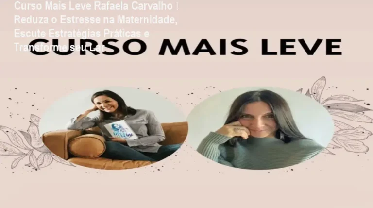 Mãe ouvindo o áudio do Curso Mais Leve enquanto cuida dos filhos, com expressão de tranquilidade