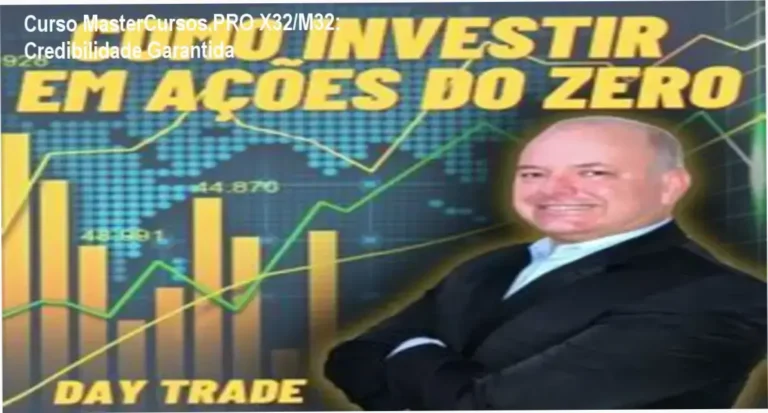 Curso MasterCursos.PRO X32/M32 – custo‑benefício imbatível e alta credibilidade