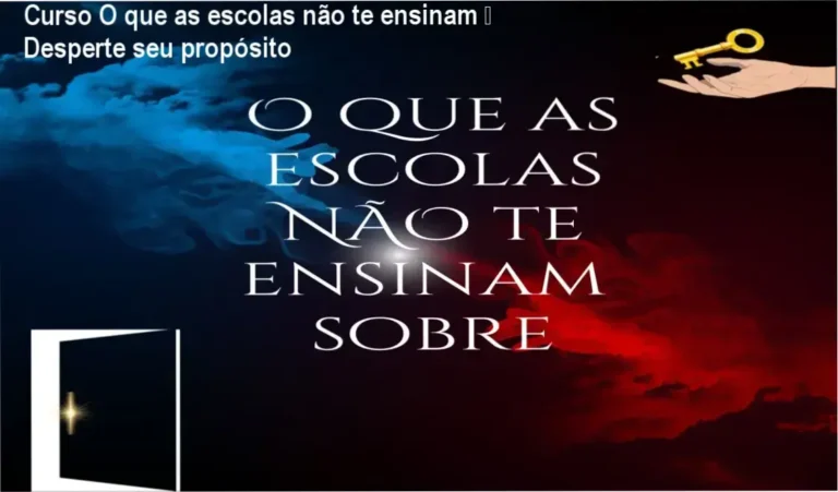 Curso O que as escolas não te ensinam – Desperte seu propósito 7 Imagem do curso 'O que as escolas não te ensinam' mostrando mapa da vida e despertar interior