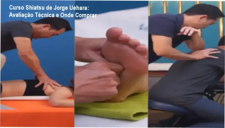 Imagem promocional do Curso de Shiatsu de Jorge Uehara com destaque para oferta oficial