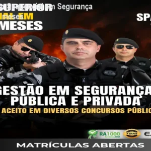 Curso Superior Sequencial em Segurança Pública – 3 a 6 meses