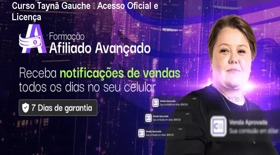 Curso Taynã Gauche – Acesso Oficial e Licença 1 Curso Taynã Gauche – Acesso Oficial e Licença