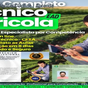 Curso Técnico Agrícola Online – Aprenda na Prática