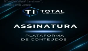 Estudante realizando laboratório prático de redes e infraestrutura no curso TI Total