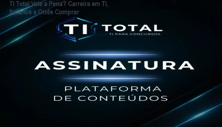 TI Total Vale a Pena? Carreira em TI, Salários e Onde Comprar 4 Estudante realizando laboratório prático de redes e infraestrutura no curso TI Total
