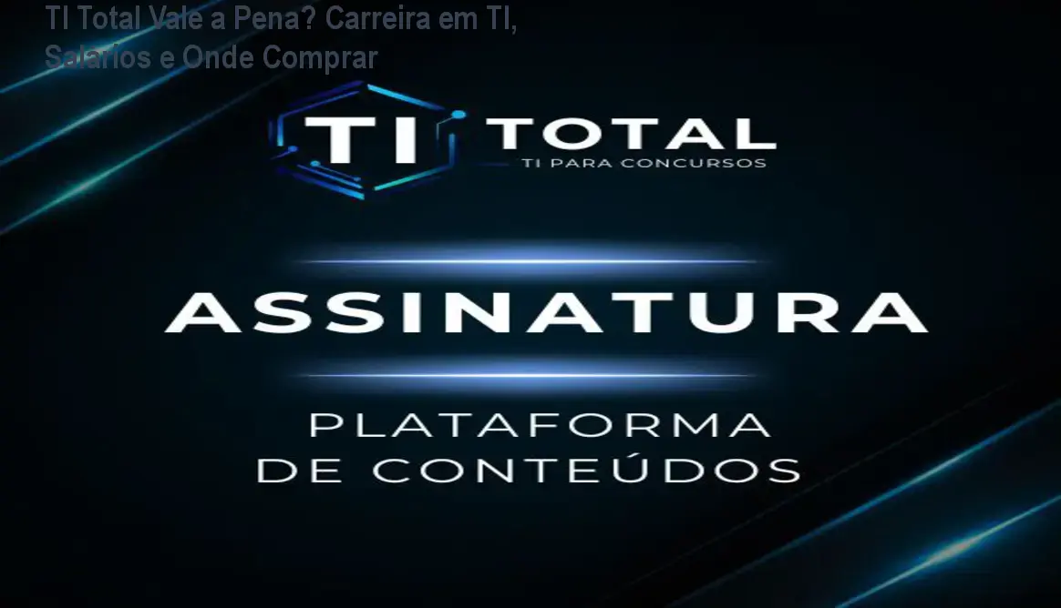 Estudante realizando laboratório prático de redes e infraestrutura no curso TI Total